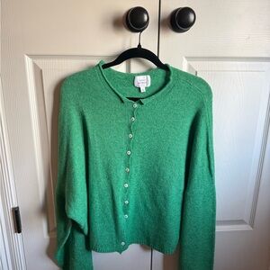 Things Between Kelly Green Piper Cardigan